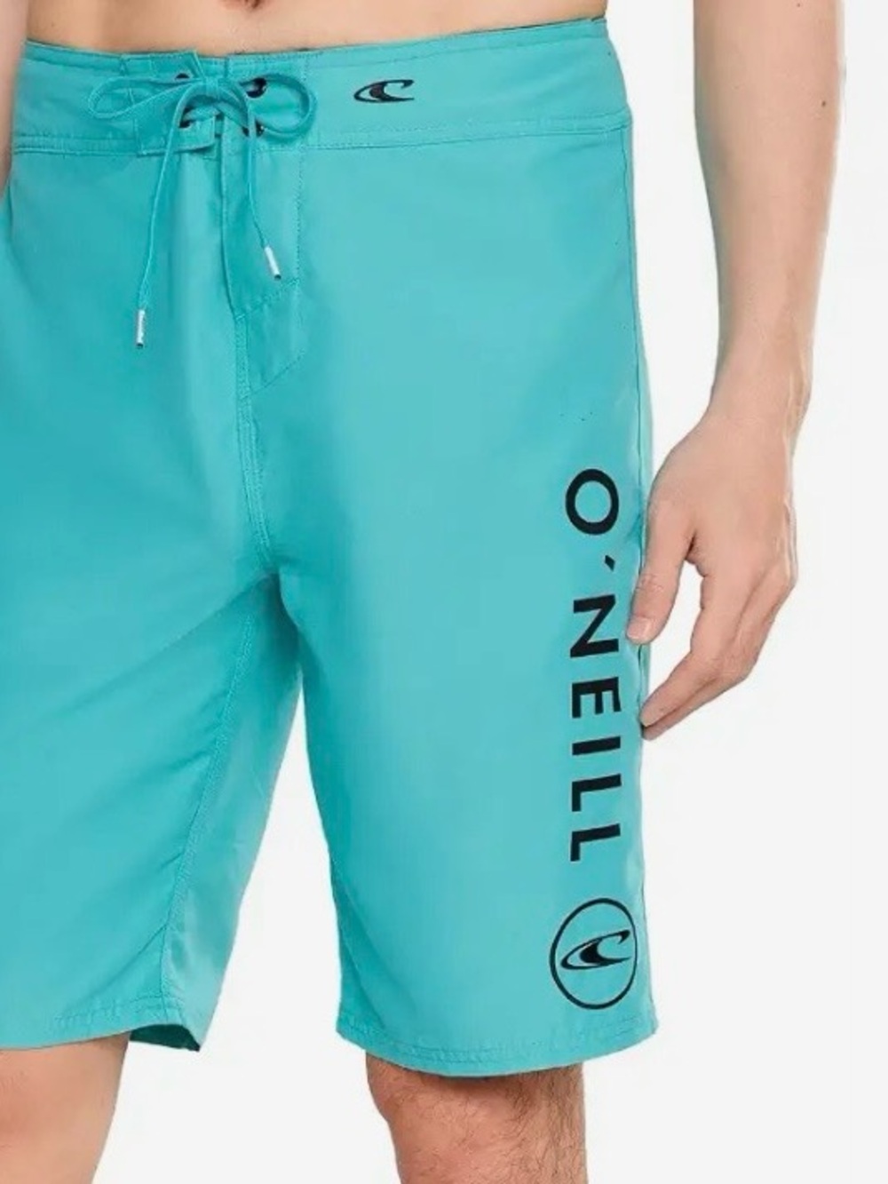 NWT O'Neill Men's turquoise Surf Boardshorts with Logo size 31